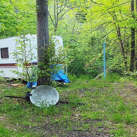 Camping Le P'Tit Bonheur Escaro Esterno foto